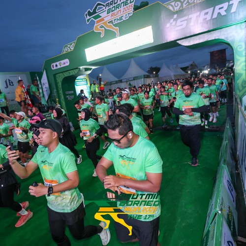 Race photo from ARUTMIN BORNEO RUN 2025