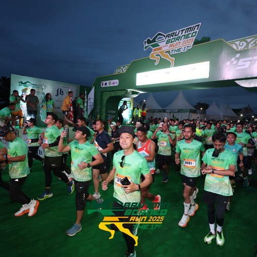 Race photo from ARUTMIN BORNEO RUN 2025