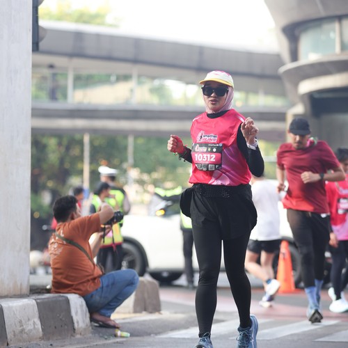 Race photo from SMARTFREN RUN 2026