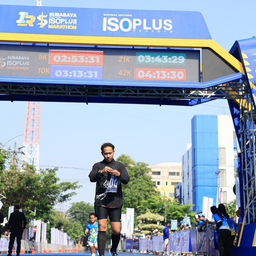 Race photo from SURABAYA ISOPLUS MARATHON 2026