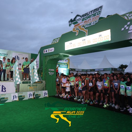 Race photo from ARUTMIN BORNEO RUN 2025