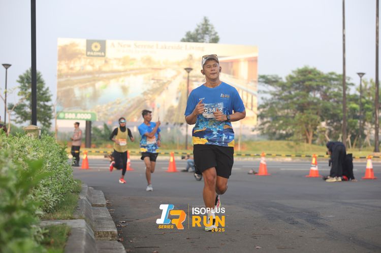 Race photo from ISOPLUS RUN 2025 - JAKARTA