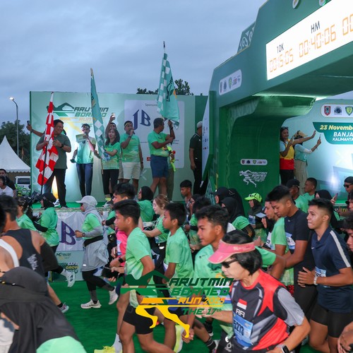 Race photo from ARUTMIN BORNEO RUN 2025