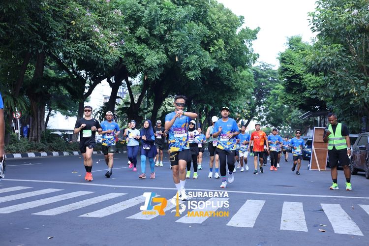 Race photo from SURABAYA ISOPLUS MARATHON 2025