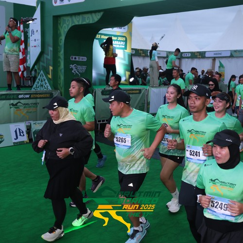 Race photo from ARUTMIN BORNEO RUN 2025