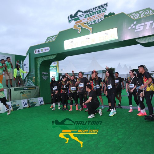 Race photo from ARUTMIN BORNEO RUN 2025