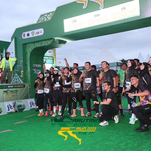 Race photo from ARUTMIN BORNEO RUN 2025
