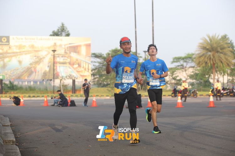 Race photo from ISOPLUS RUN 2025 - JAKARTA