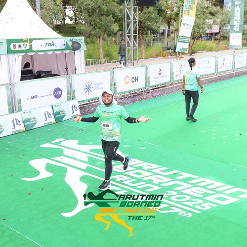 Race photo from ARUTMIN BORNEO RUN 2025