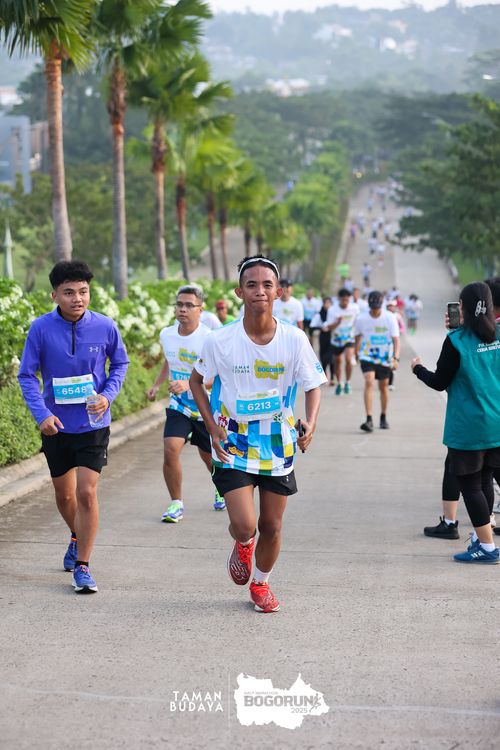 Race photo from Taman Budaya x BOGORUN 2025