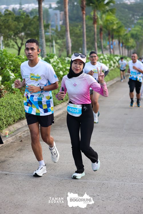 Race photo from Taman Budaya x BOGORUN 2025
