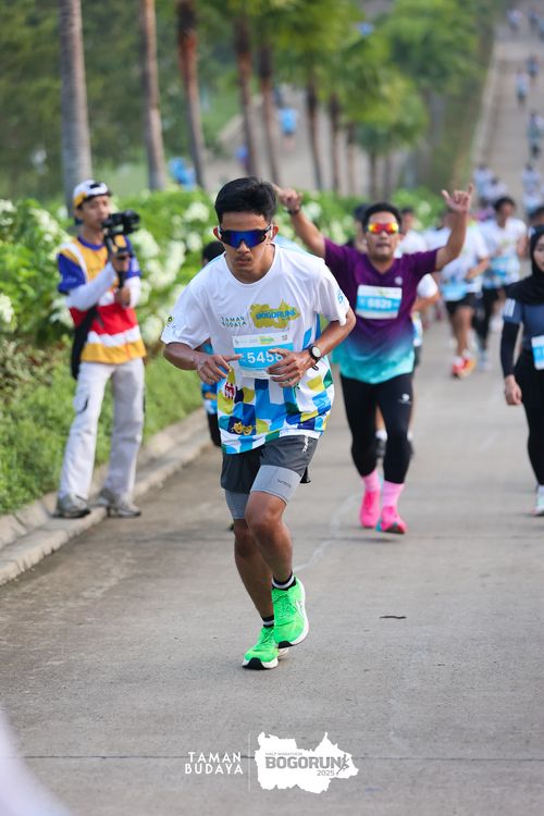 Race photo from Taman Budaya x BOGORUN 2025