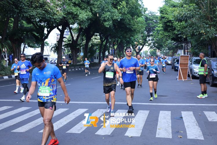 Race photo from SURABAYA ISOPLUS MARATHON 2025