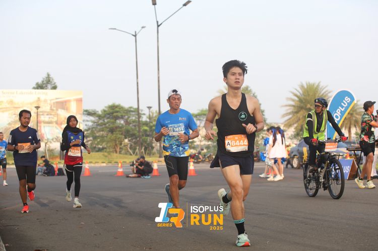 Race photo from ISOPLUS RUN 2025 - JAKARTA
