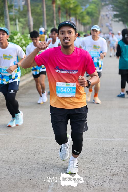 Race photo from Taman Budaya x BOGORUN 2025