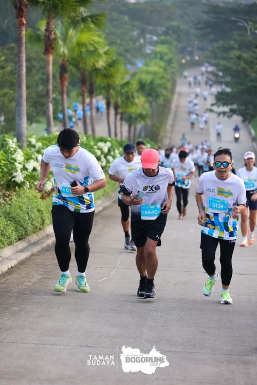 Race photo from Taman Budaya x BOGORUN 2025
