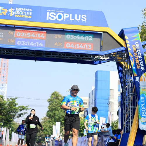 Race photo from SURABAYA ISOPLUS MARATHON 2026