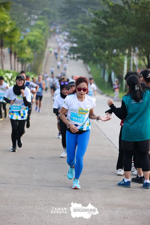 Race photo from Taman Budaya x BOGORUN 2025
