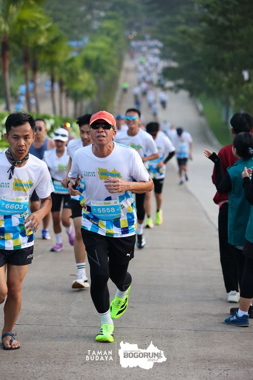 Race photo from Taman Budaya x BOGORUN 2025