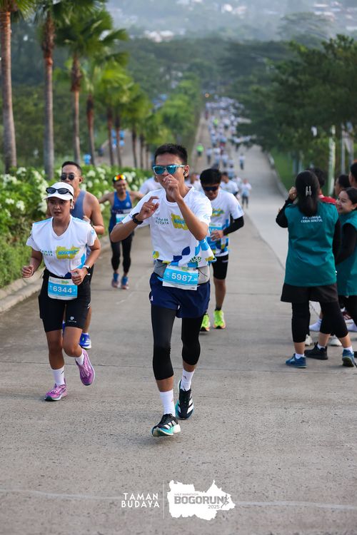Race photo from Taman Budaya x BOGORUN 2025