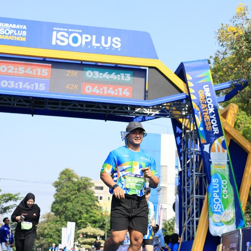 Race photo from SURABAYA ISOPLUS MARATHON 2026