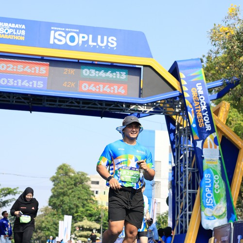 Race photo from SURABAYA ISOPLUS MARATHON 2026