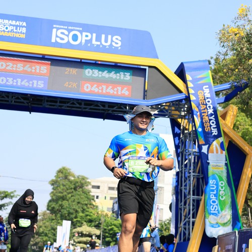 Race photo from SURABAYA ISOPLUS MARATHON 2026