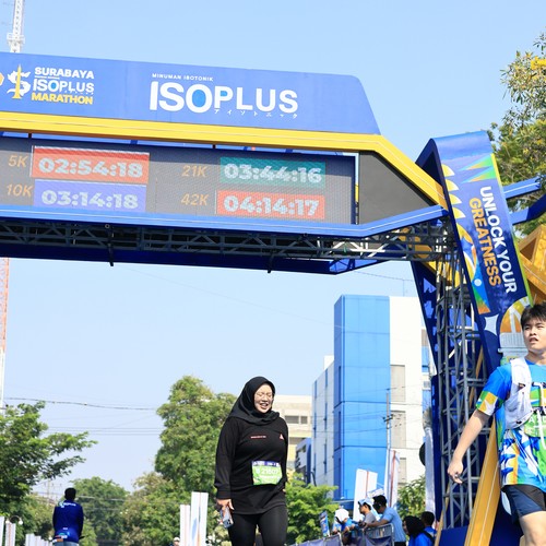 Race photo from SURABAYA ISOPLUS MARATHON 2026