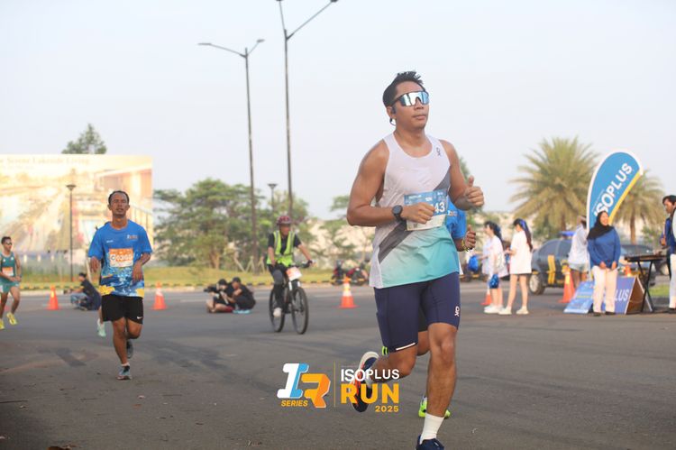 Race photo from ISOPLUS RUN 2025 - JAKARTA