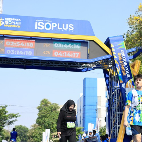 Race photo from SURABAYA ISOPLUS MARATHON 2026