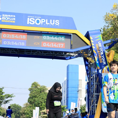 Race photo from SURABAYA ISOPLUS MARATHON 2026