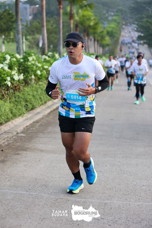Race photo from Taman Budaya x BOGORUN 2025