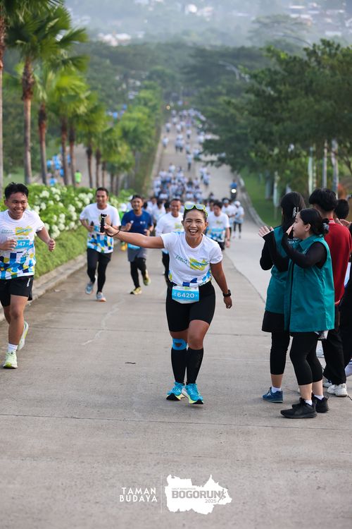 Race photo from Taman Budaya x BOGORUN 2025