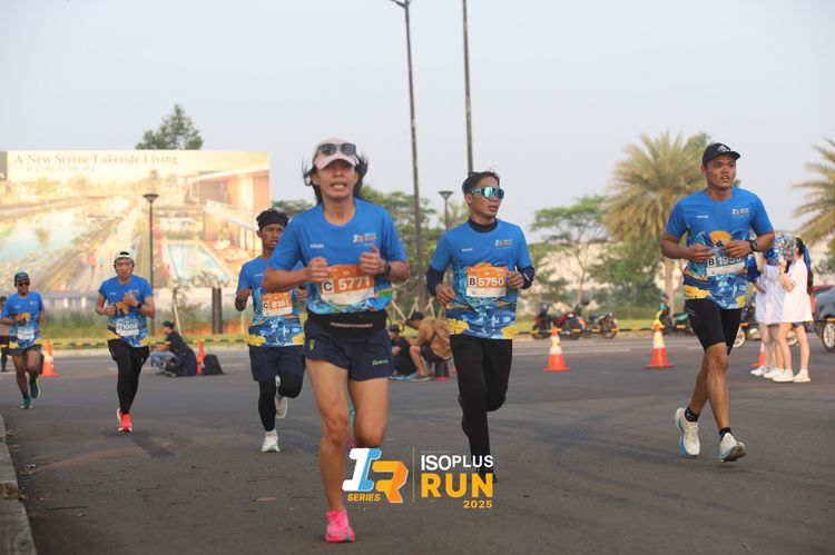 Race photo from ISOPLUS RUN 2025 - JAKARTA