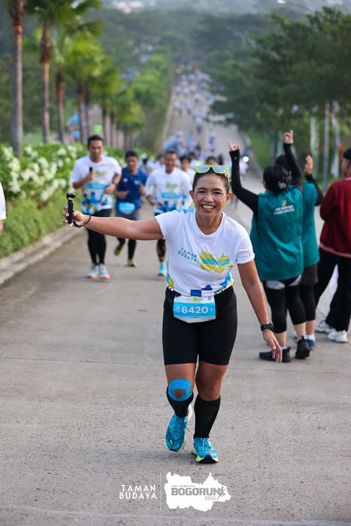 Race photo from Taman Budaya x BOGORUN 2025