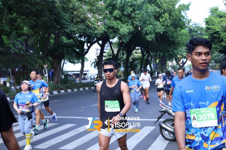 Race photo from SURABAYA ISOPLUS MARATHON 2025