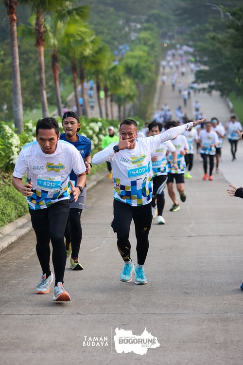 Race photo from Taman Budaya x BOGORUN 2025