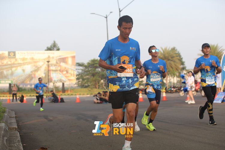 Race photo from ISOPLUS RUN 2025 - JAKARTA