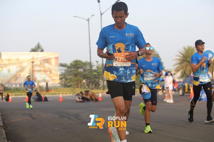 Race photo from ISOPLUS RUN 2025 - JAKARTA
