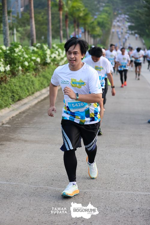 Race photo from Taman Budaya x BOGORUN 2025