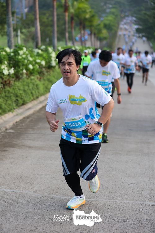 Race photo from Taman Budaya x BOGORUN 2025