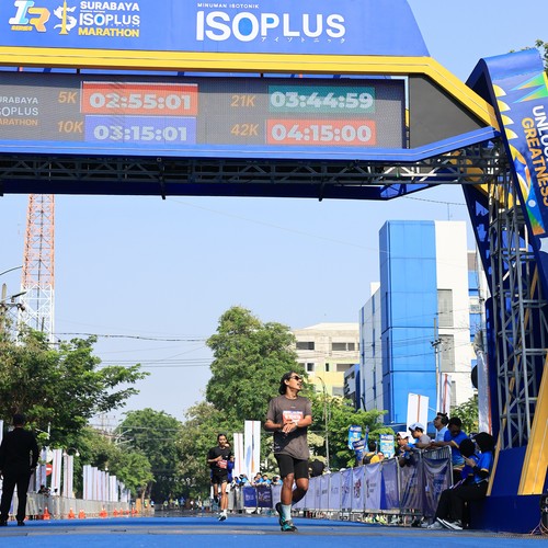 Race photo from SURABAYA ISOPLUS MARATHON 2026