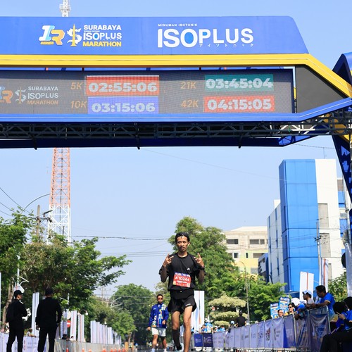 Race photo from SURABAYA ISOPLUS MARATHON 2026