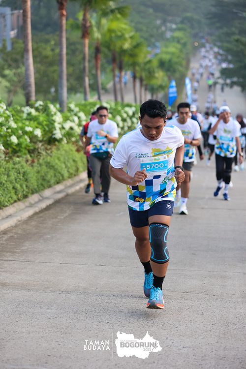 Race photo from Taman Budaya x BOGORUN 2025