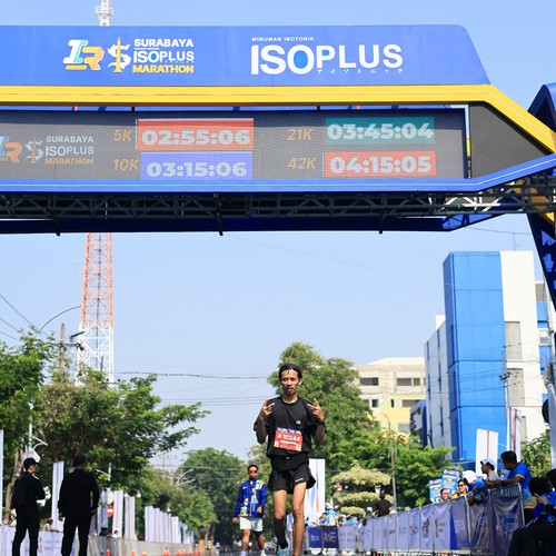 Race photo from SURABAYA ISOPLUS MARATHON 2026
