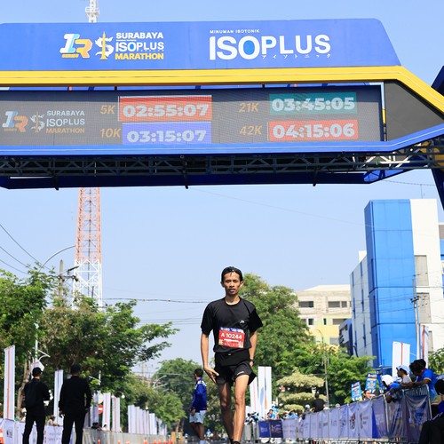 Race photo from SURABAYA ISOPLUS MARATHON 2026