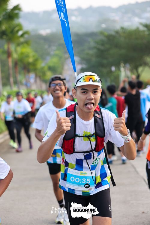 Race photo from Taman Budaya x BOGORUN 2025