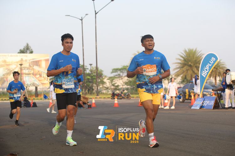 Race photo from ISOPLUS RUN 2025 - JAKARTA