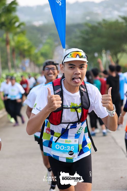 Race photo from Taman Budaya x BOGORUN 2025