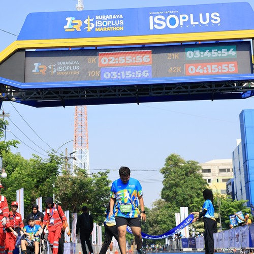 Race photo from SURABAYA ISOPLUS MARATHON 2026